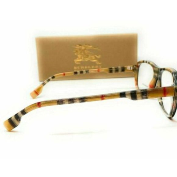 Burberry Men's Black Vintage Square Eyeglasses! - Picture 3 of 4